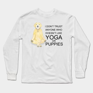 YOGA DOG Long Sleeve T-Shirt